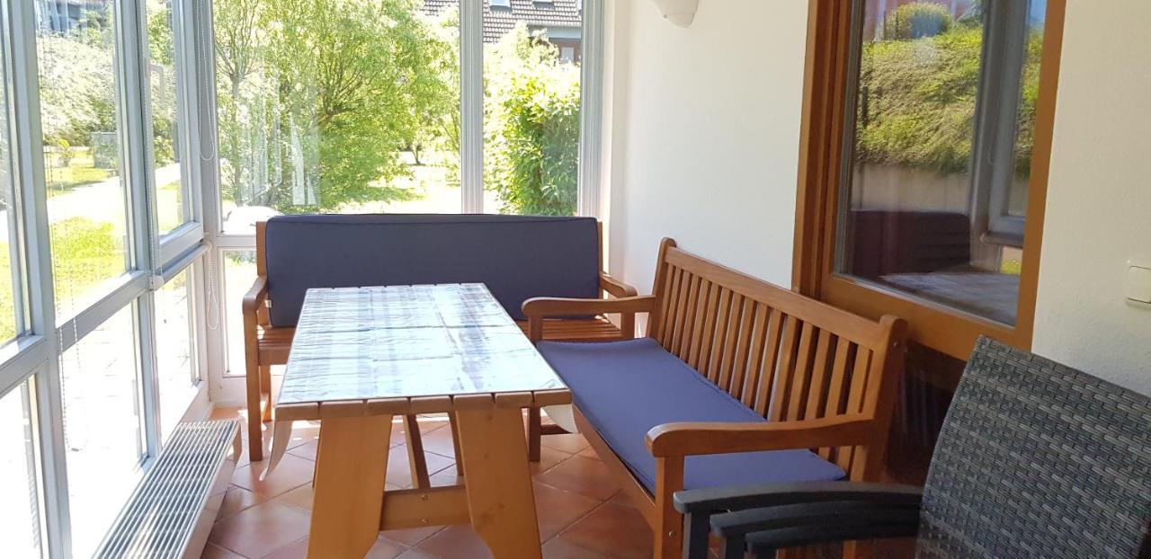 Ferienwohnung 4 im Haus am See mit Wintergarten und Terrasse Seedorf  Exterior foto